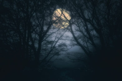 ghost hunting at night